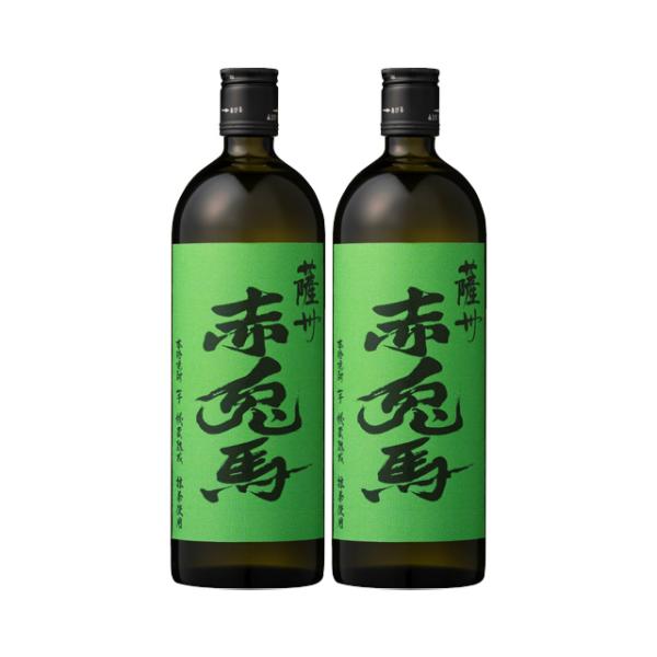 薩州赤兎馬 抹茶使用 25度 720ml×2本 芋焼酎 濱田屋伝兵衛※北海道・東北エリアは別途運賃が1000円発生します。
