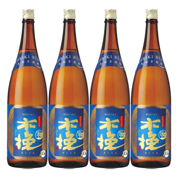 木挽BLUE 20度 1800ml×4本 芋焼酎 雲海酒造※北海道・東北エリアは別途運賃が1000円発生します。