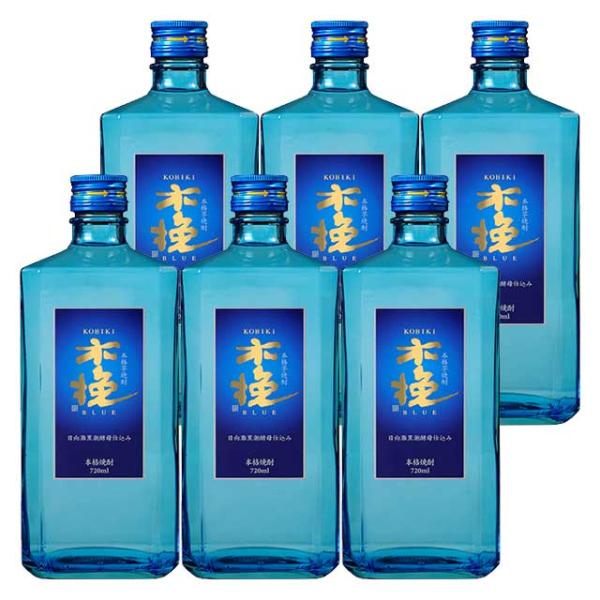 木挽BLUE(こびきブルー) 25度 720ml×6本 芋焼酎 雲海酒造 宮崎県※北海道・東北エリアは別途運賃が1000円発生します。
