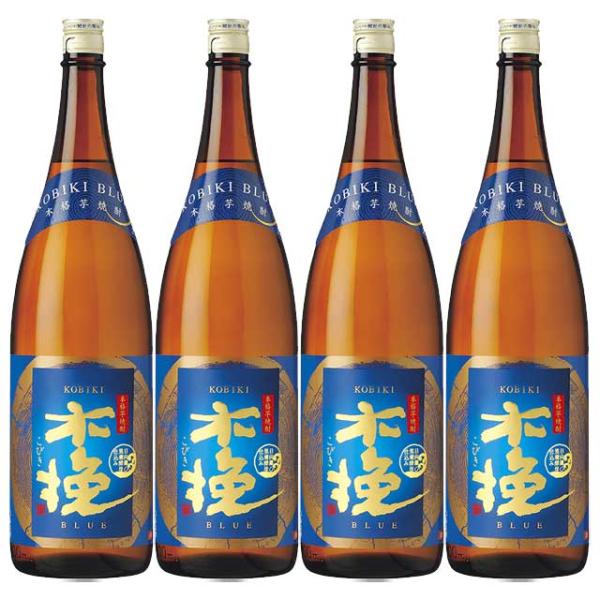 木挽BLUE 25度 1800ml×4本 芋焼酎 雲海酒造※北海道・東北エリアは別途運賃が1000円発生します。