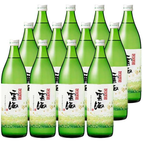 雲海そば 花酵母仕込み 25度 900ml×12本 そば焼酎 雲海酒造※北海道・東北エリアは別途運賃が1000円発生します。
