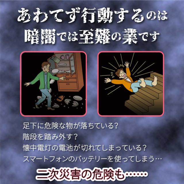 ◆【国土強靱化担当大臣賞 受賞】 いつでもランプ tsuita 電球色（4個セット）  停電しても消えない電球 防災電球 バッテリー内蔵 充電式電球 LED電球   減災 ツイタ ギフトフト プレゼント_11