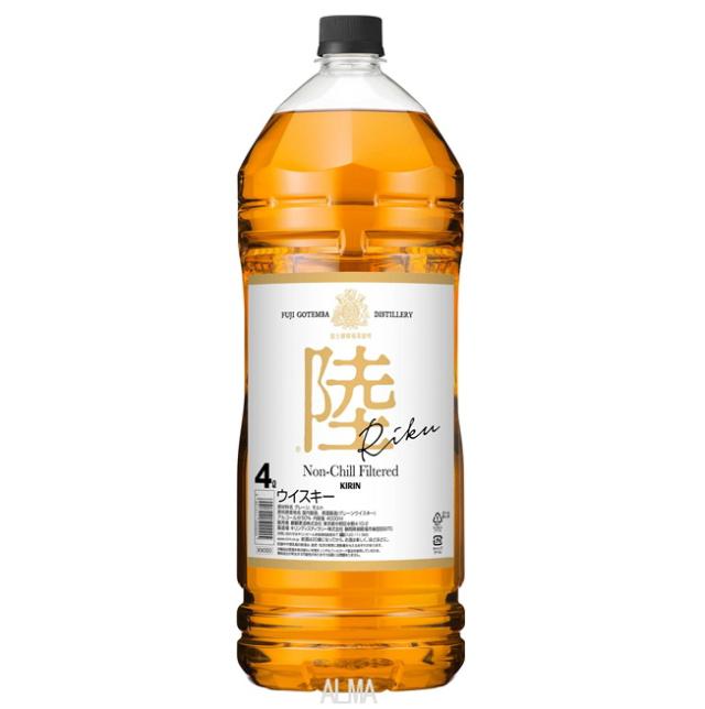 キリン ウイスキー 陸 ペットボトル 4L 大容量 4000ml