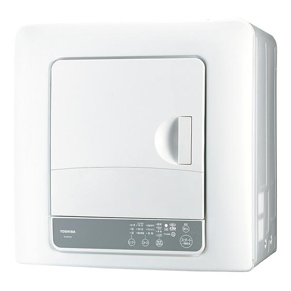 東芝 衣類乾燥機 6kg ED-60A4-W ピュアホワイト