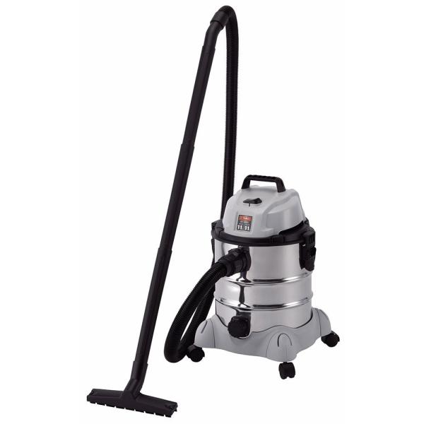 乾湿両用掃除機 EVC-200SCL 20L 丈夫で錆びにくいステンレスタンク 藤原産業 E-Value【S】