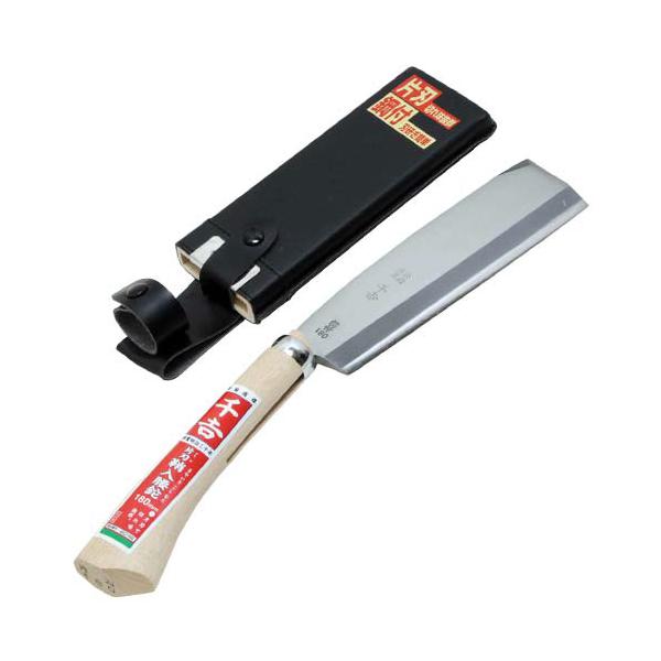 藤原産業 千吉 鞘入腰鉈 片刃 180MM お取り寄せ