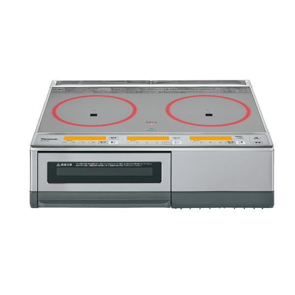 パナソニック IHクッキングヒーター 2口IH 据置タイプ 鉄・ステンレス対応 KZ-KG22E【L】