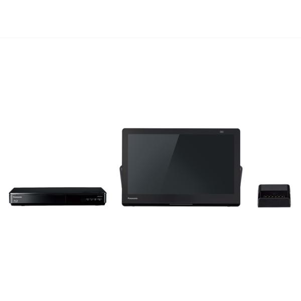 ★UN-15LD12H パナソニック BDプレーヤー/HDDレコーダー付 ポータブルテレビ 防水モデル 15v型 プライベート・ビエラ ブラック