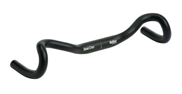 Dixna Cross ディズナクロス ニーザーハンドル L（420/470mm） ブラック ドロップハンドルバー クランプ径31.8mm D13HDL00301 お取り寄せ