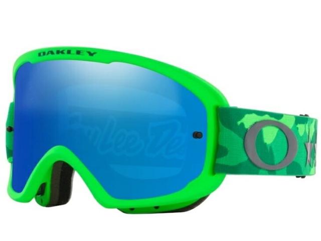 OAKLEY オークリー O FRAME 2.0 PRO MTB オーフレーム2.0プロMTB Troy Lee Designs Star Green ストラップ/Black Ice Iridium レンズ アイウェア サングラス ゴーグル OO7117-06 トロイリーデザインズコラボモデル お取り寄せ