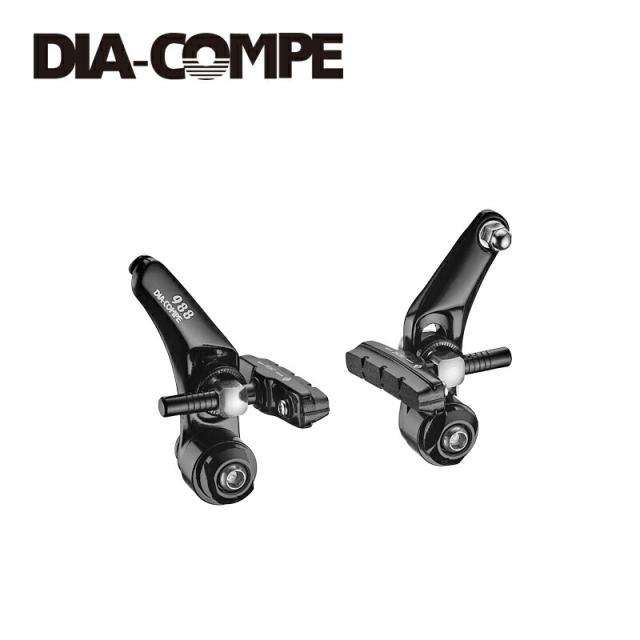 DC988EX 前後セット ブラック ダイアコンペ DIA-COMPE カンチブレーキ D03BRK03801 お取り寄せ