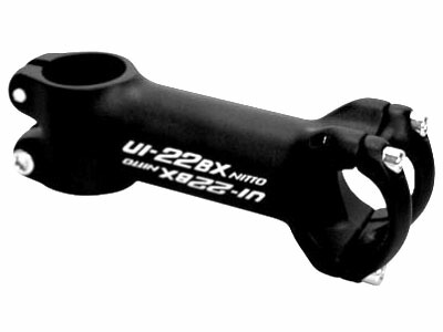 NITTO 日東 UI-22BX ブラック アヘッドステム ステム長110mm バークランプ径31.8mm ステム角73度 NIT4582350844115 お取り寄せ