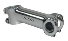 NITTO 日東 NJ-89 シルバー アヘッドステム ステム長90mm バークランプ径25.4mm ステム角73度 ガールズケイリン NIT4582350845891 お取り寄せ