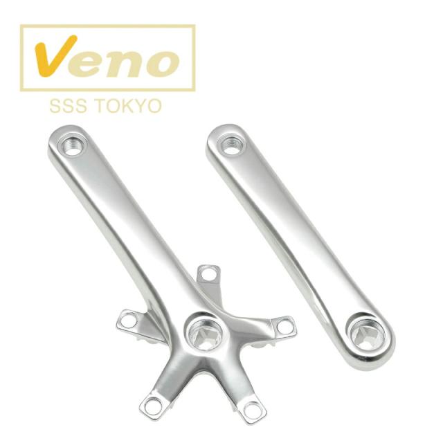 コッタレスクランク 175mm PCD110/74mm 5アーム シルバー Veno ヴェノ V07CRK00104 お取り寄せ