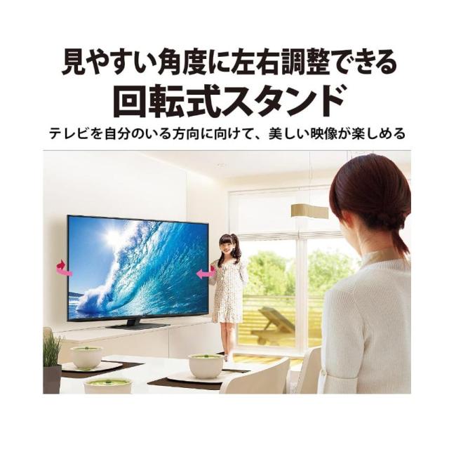 シャープ 有機ELテレビ 55インチ 55型 4T-C55DQ2 AQUOS OLED 8畳におすすめ 多彩なネット動画サービス対応_4