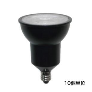 LDR6L-M-E11/D/27-B　(10個入)　TES/テス　LEDランプ　ダイクロハロゲン形　JDR60W相当　調光対応　径50mm　E11　色温度2700K　電球色　中角　本体ブラック　MR16　ワンコア型LEDランプ　☆ダイクロハロゲン電球代替タイプ☆
