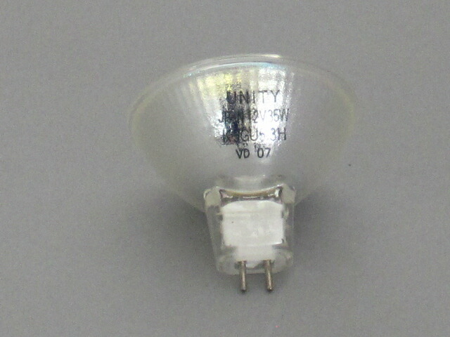 【在庫限り】12Vダイクロハロゲンランプ　JR-N12V35W/K5-GU5.3H(10個入)　UNITY/ユニティ　JR12V35W 径50mm GU5.3 狭角_1