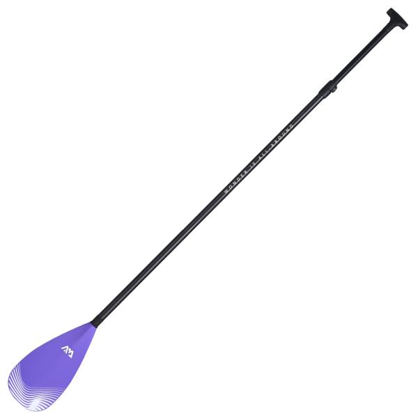 ファイバーグラス/カーボンパドル SUP用 3分割 PASTEL パステル パープル スタンドアップパドルボード用 180〜220cm(3セクション)/AQUA MARINA(アクアマリーナ）