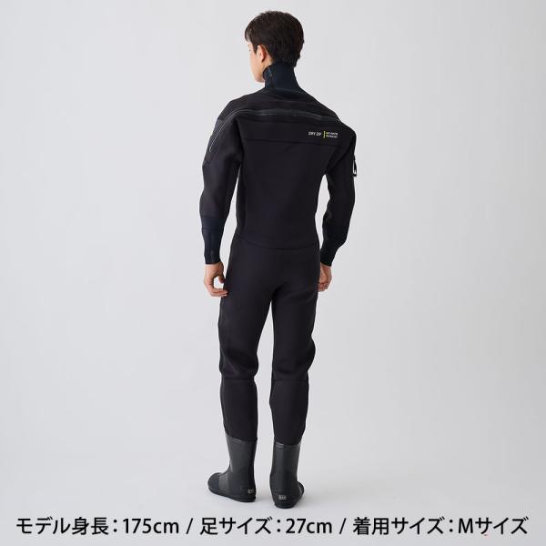 水中作業用ドライスーツ　ブーツ付き　 HANT(ハント)　作業用 業務用 ウェーダー 胴長 カッパ つなぎ 完全防水　防寒