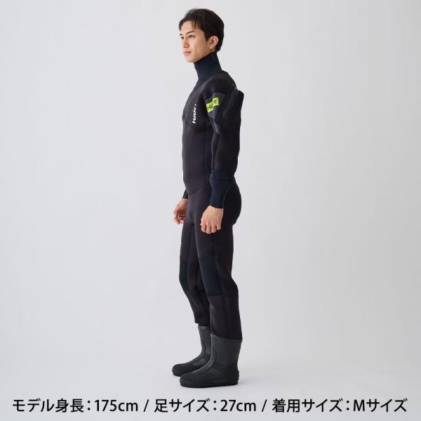 水中作業用ドライスーツ　ブーツ付き　 HANT(ハント)　作業用 業務用 ウェーダー 胴長 カッパ つなぎ 完全防水　防寒