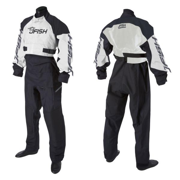 ドライスーツ ジェットスキー J-FISH EVOLUTION ドライスーツ ソックスタイプ スモールジッパー付 ジェイフィッシュ ウェイ