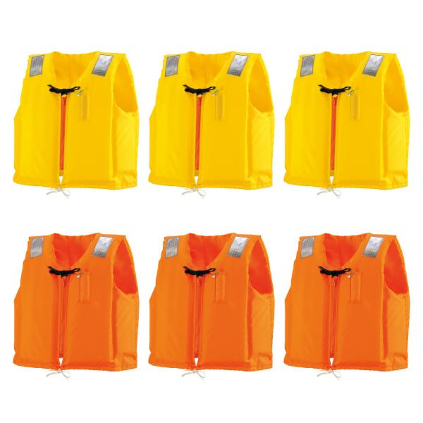 BEWAVE(ビーウェーブ) 認定ライフジャケット【新基準適合品】 オーシャン C-II型 TYPE A 3個セット