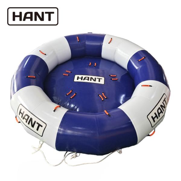 回転スピンタイプ　バナナボート トーイングチューブ 5人乗り ｜HANT ハリケーンボート HAHUR-350｜水上バイク ジェットスキー