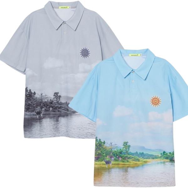 VIVA HEARTポロシャツ 半袖 メンズ おしゃれ ブランド かっこいい ゴルフウェア 0112334048  【お取り寄せ】