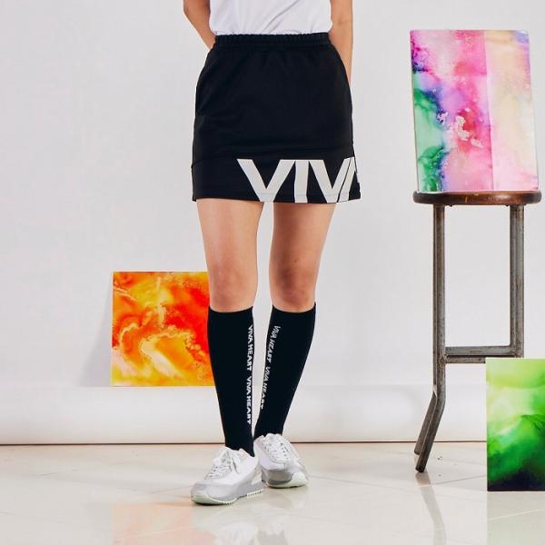 VIVA HEART スカート レディース ゴルフウェア おしゃれ ブランド ストレッチ 0127844336019