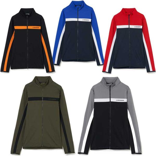 J.LINDEBERG ジャケット ミッドレイヤートップス ジップアップ メンズ ゴルフウェア 0715290035【お取り寄せ】