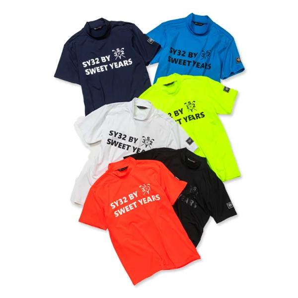 お取り寄せ SY32 by SWEET YEARS モックネックシャツ メンズ ブランド おしゃれ ゴルフ スポーツ 11305-4-24ss