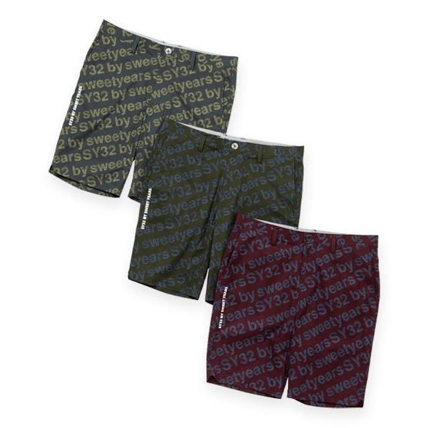 sy32 by sweetyears ゴルフウェア メンズ パンツ ショート ブランド おしゃれ カッコいい ゴルフ 11310-1