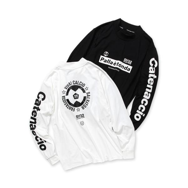 SY32 Tシャツ モック 長袖 メンズ レディース おしゃれ ブランド スポーツ サッカー  ゴルフ12035