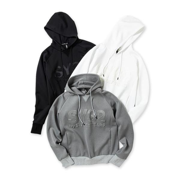 SY32 by SWEET YEARS パーカー スウェット プルオーバー ブランド おしゃれ ゴルフ サッカー スポーツ 13010 エンボス
