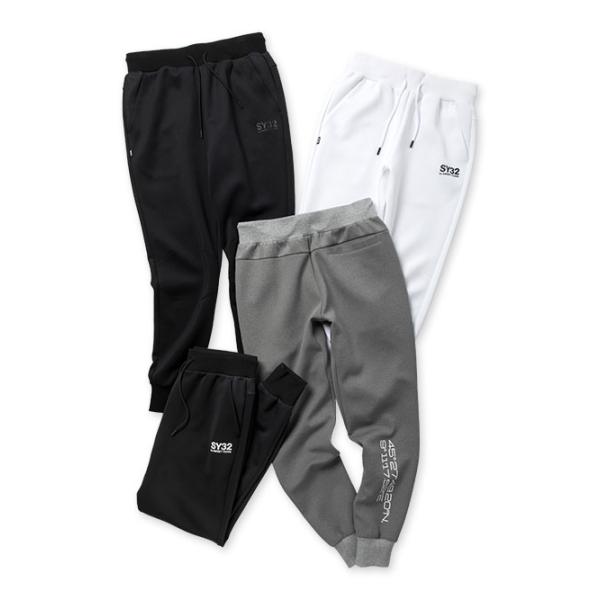 SY32 by SWEET YEARS スウェットパンツ ブランド おしゃれ ゴルフ サッカー スポーツ 13072 セットアップ エンボス