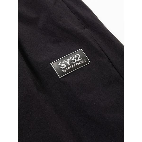 SY32 by SWEET YEARS スウェットパンツ ストレッチナイロンショートパンツ メンズ レディース ショートパンツ ハーフパンツ おしゃれ ブランド 13104_8