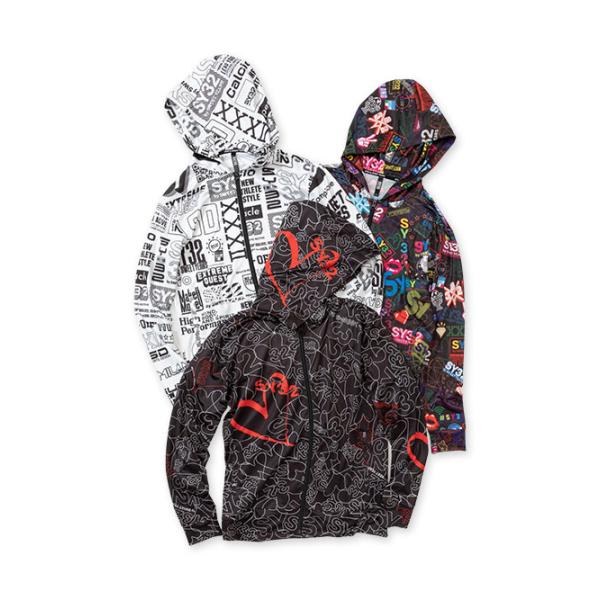 SY32 by SWEET YEARS パーカー メンズ レディース フーディータイプラッシュガード おしゃれブランド スポーツ サッカー ゴルフ ウェア 13404