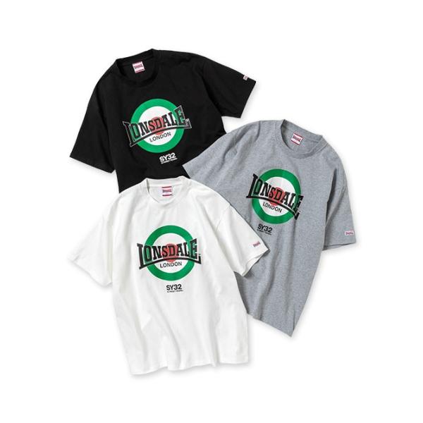 SY32 by SWEET YEARS LONSDALE Tシャツ 半袖 メンズ おしゃれ ブランド スポーツ トレーニング コラボ Wネーム 13443CB お取り寄せ商品 7,700円