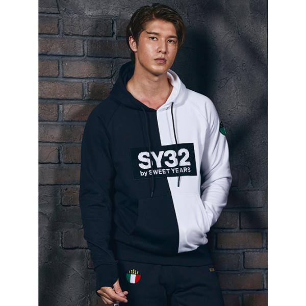SY32 by SWEET YEARS パーカー スウェット メンズ プルオーバー ブランド おしゃれ かっこいい ゴルフ スポーツ サッカー メンズ 13505 お取り寄せ商品_4