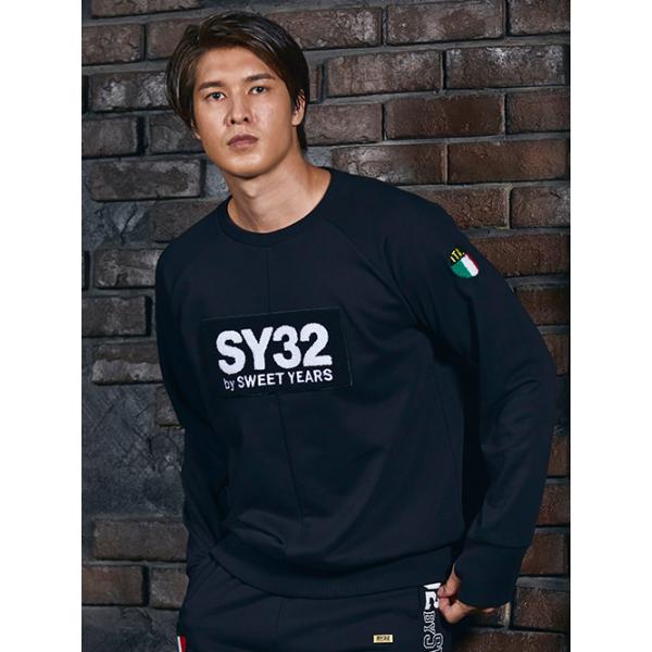 SY32 by SWEET YEARS スウェット メンズ プルオーバー ブランド おしゃれ かっこいい ゴルフ スポーツ サッカー メンズ 13506 お取り寄せ商品_5