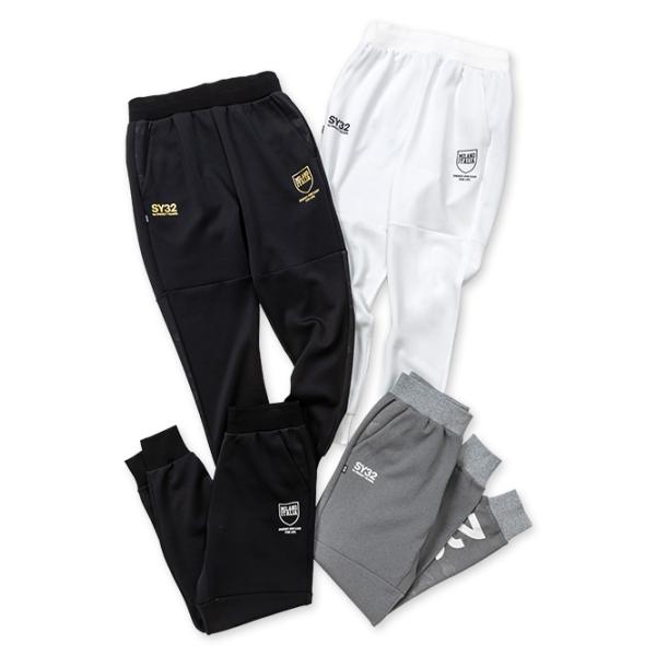 SY32 by SWEET YEARS スウェットパンツ ダンボールニットロングパンツ ロング メンズ ブランド おしゃれ ゴルフ スポーツ セットアップ エンボスカモ 13511