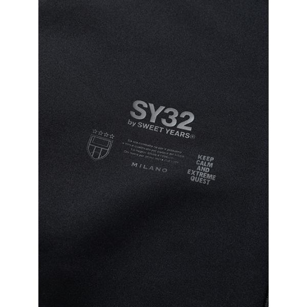 SY32 by SWEET YEARS ダンボールニット ジップパーカー メンズ ブランド おしゃれ かっこいい ゴルフ スポーツ サッカー メンズ 14110 お取り寄せ商品