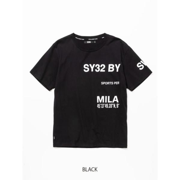 SY32 by SWEET YEARS ロゴ Tシャツ プリントTシャツ 半袖 メンズ ブランド おしゃれ かっこいい ゴルフ スポーツ サッカー 14159J お取り寄せ商品_1