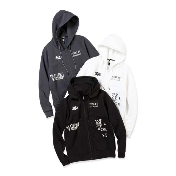 SY32 by SWEET YEARS パーカー ジップ 長袖 メンズ レディース おしゃれ かっこいい ブランド 15060【お取り寄せ】