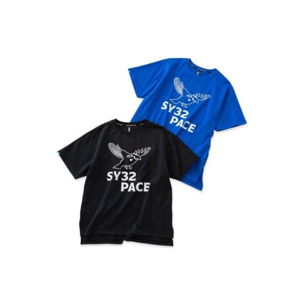 SY32 by SWEET YEARS Tシャツ 半袖 メンズ レディース おしゃれ かっこいい かわいい ブランド スポーツ トレーニング PACE 15105【お取り寄せ】