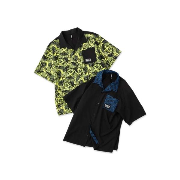 SY32 by SWEET YEARS シャツ 半袖 メンズ レディース おしゃれ かっこいい かわいい ブランド ルーズフィット PACE 15112 セットアップ ゴルフ リゾート 旅行