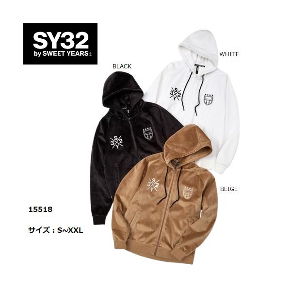 SY32 by SWEET YEARS パーカー 長袖 メンズ レディース おしゃれ かっこいい かわいい ブランド 15518【お取り寄せ】