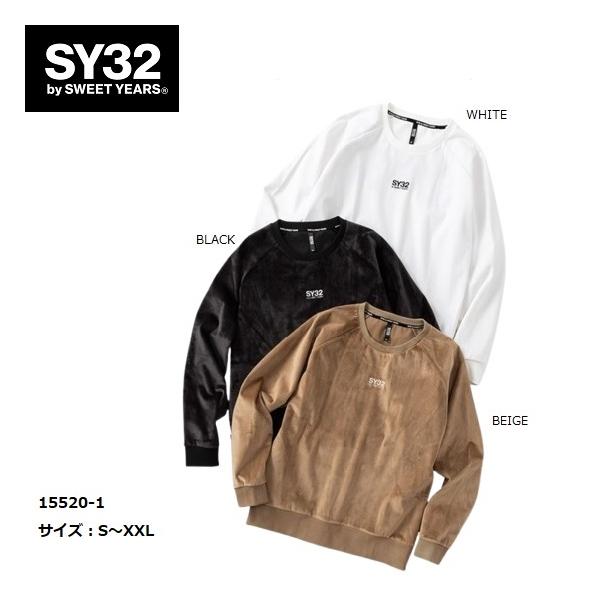 SY32 by SWEET YEARS ロングTシャツ プルオーバー 長袖 メンズ レディース おしゃれ かっこいい かわいい ブランド 15520-1【お取り寄せ】