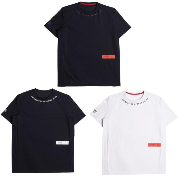 AddElm Tシャツ 長袖 メンズ おしゃれ かっこいい ブランド 機能性インナー 吸水速乾 ストレッチ UV スポーツ トレーニング Add3 SUIT LONG SLEEVE AATM55340