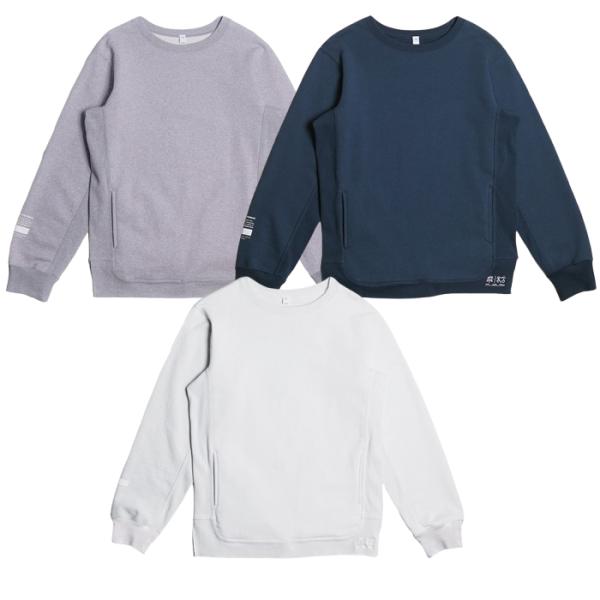 AddElm トレーナー プルオーバー スウェット メンズ おしゃれ かっこいい ブランド 機能性 セットアップ Add2 CLOTH CREWNECK SWEAT ALWM51221【お取り寄せ】